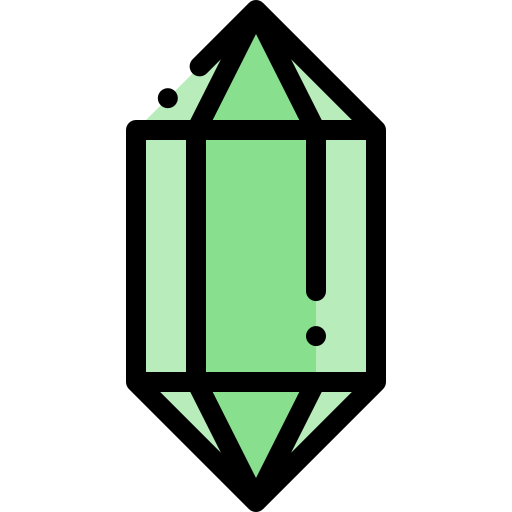 green crystal icon